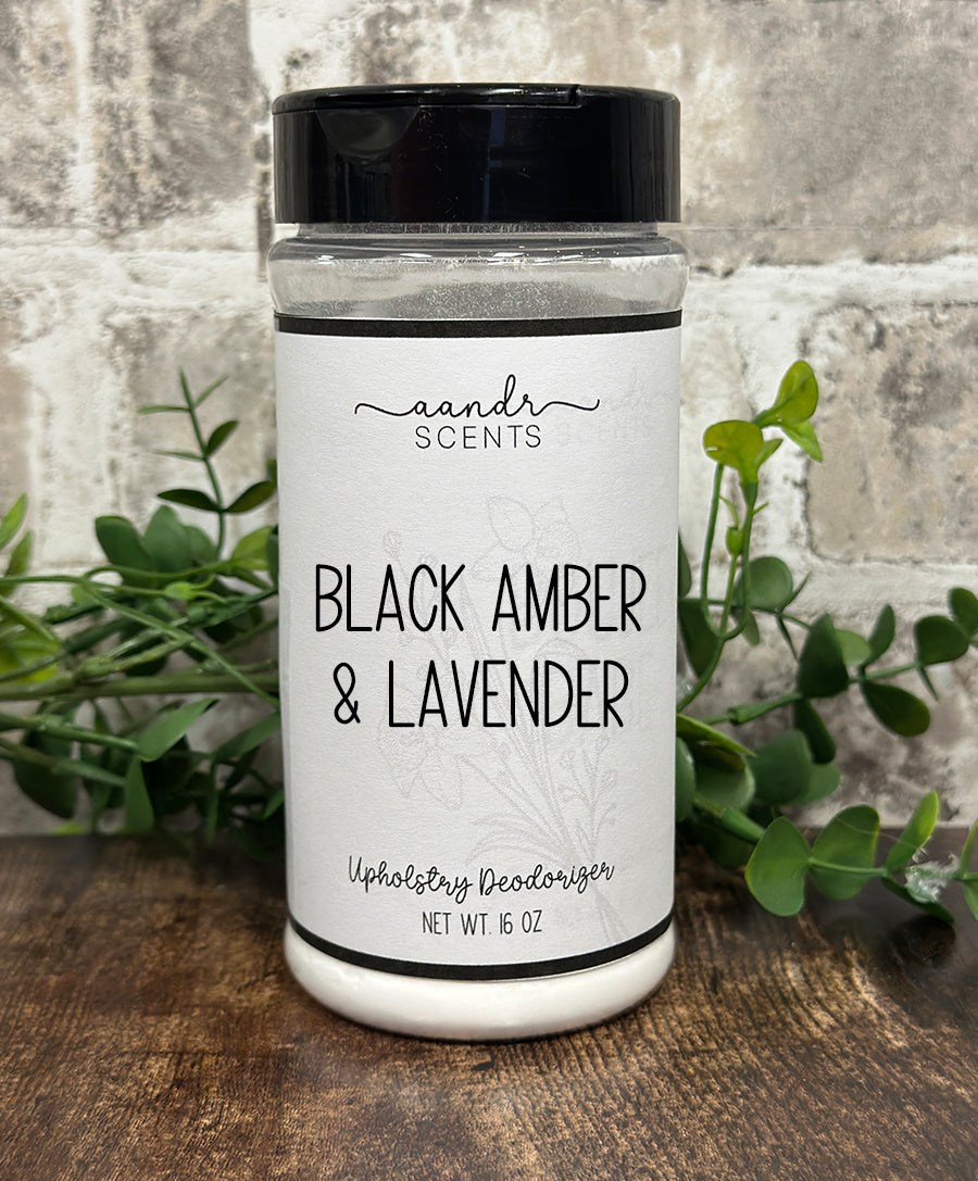 Black Amber & Lavender Upholstery Deodorizer