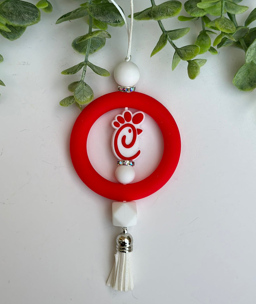 Fast Food Chicken Car Charm