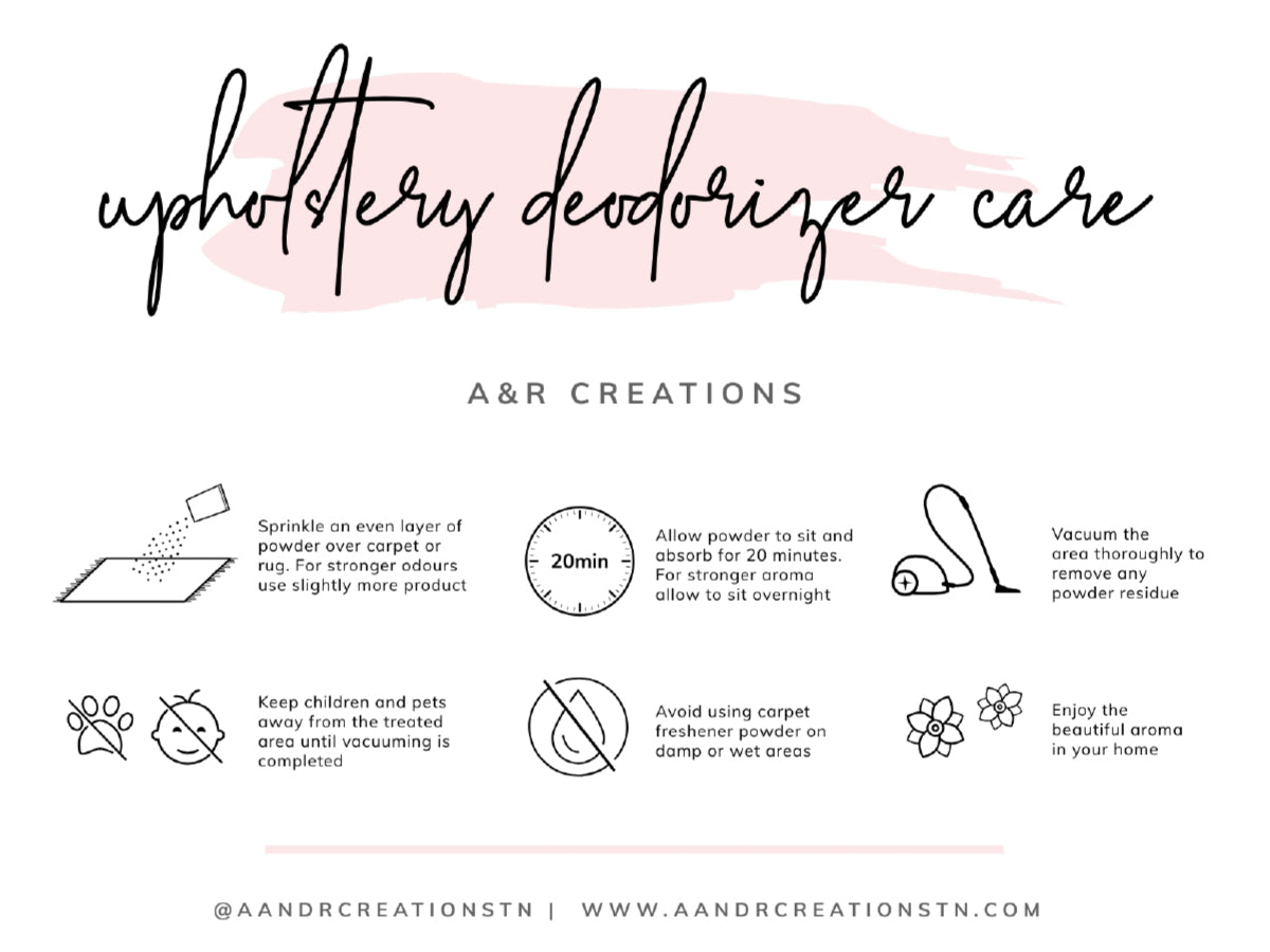 Citrus Sunshine Upholstery Deodorizer