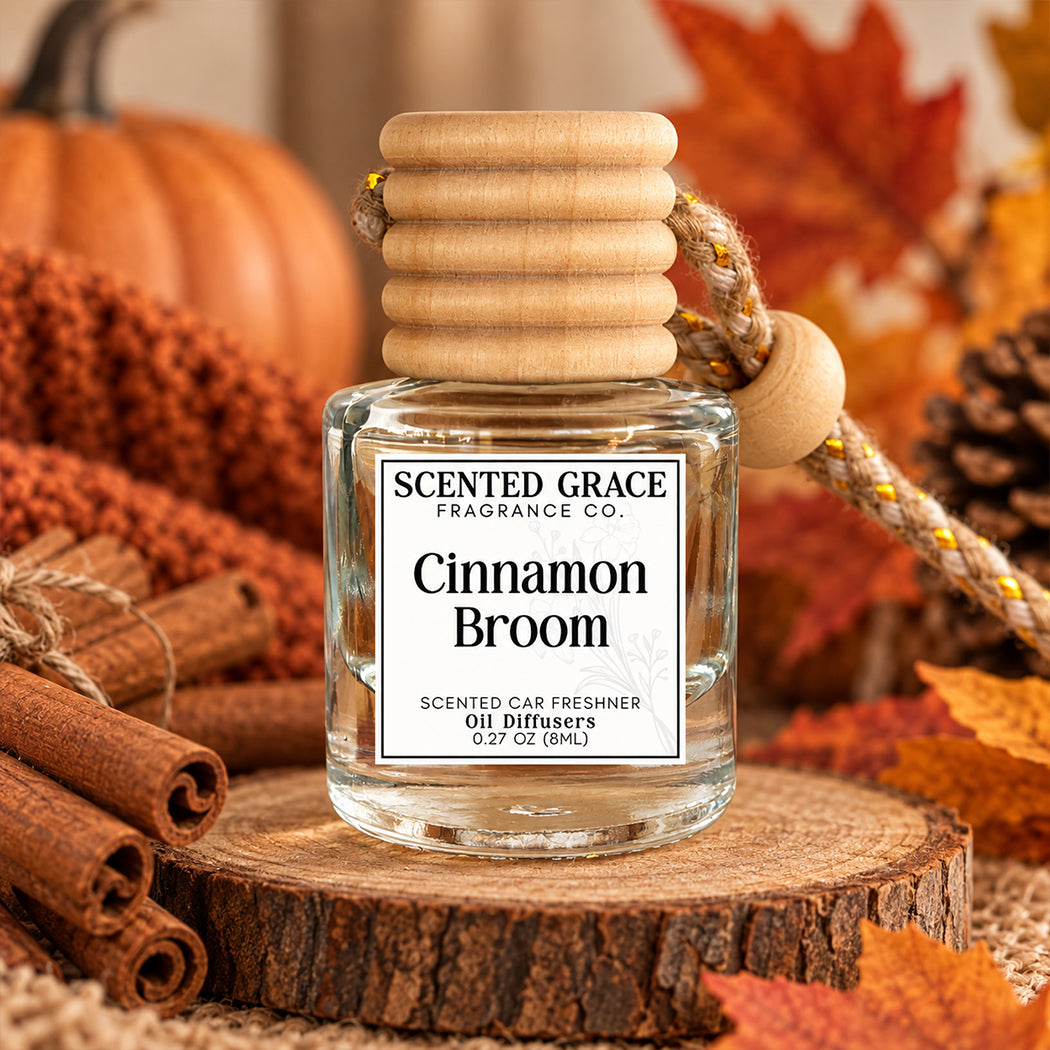 Cinnamon Broom Car Diffuser