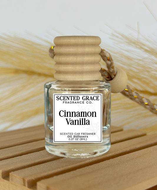 Cinnamon Vanilla Car Diffuser
