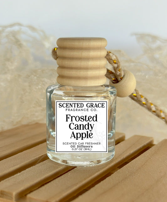 Frosted Candy Apple Car Diffuser